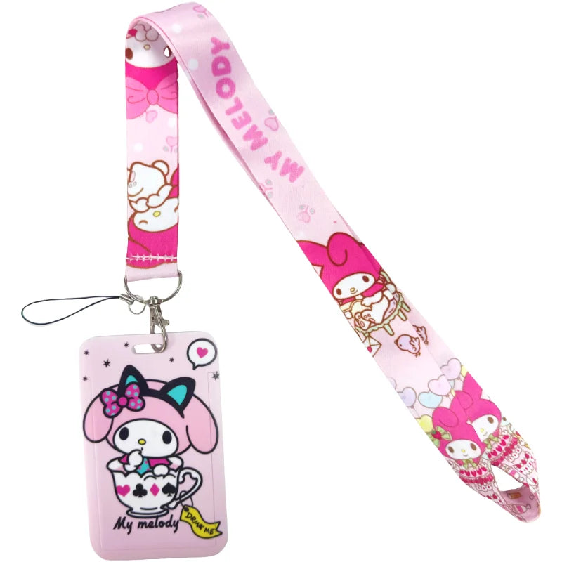 Lanyard Porte-Badge Anime – Dragonne Tour de Cou Multi-Usage