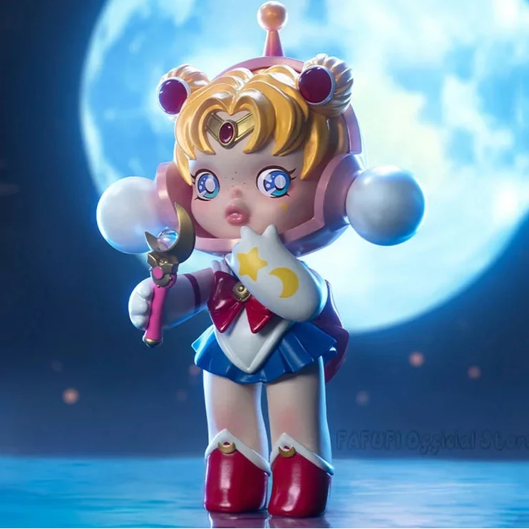 POP MART SKULLPANDA × Sailor Moon – Figurine PVC