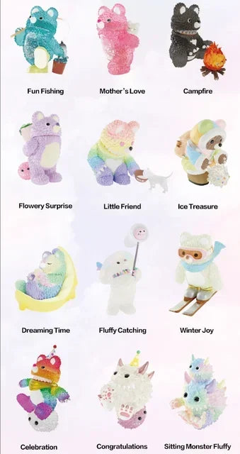 Pop Mart x Instinctoy – Muckey Dreamy Life – Blind Box – Lot de 12 (set complet) / 5.9-12.5cm | BubuKawaii