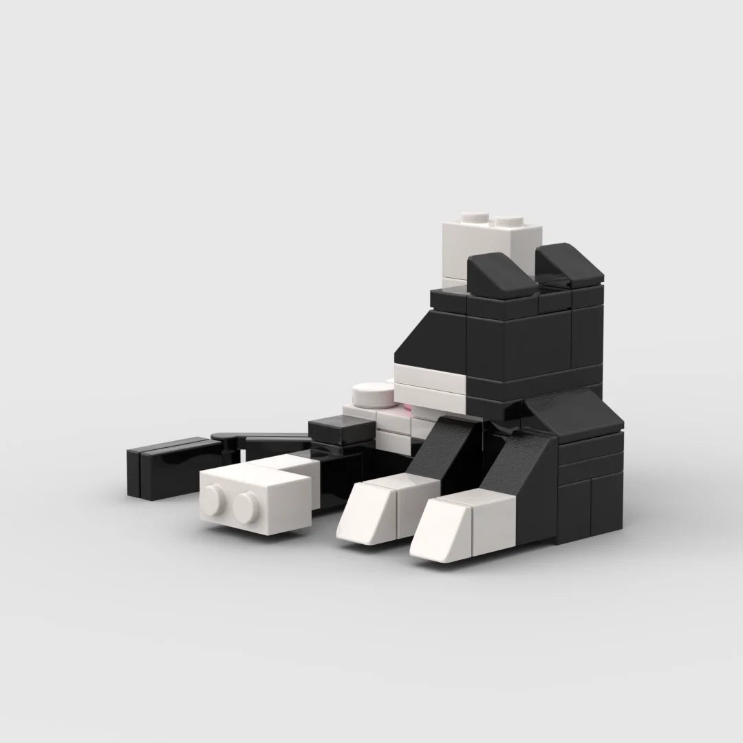 Série Animale Briques MOC Chat Édition Limitée Blocs De Construction Éducatifs Collection Premium Pour Enfants by Mon Labubu