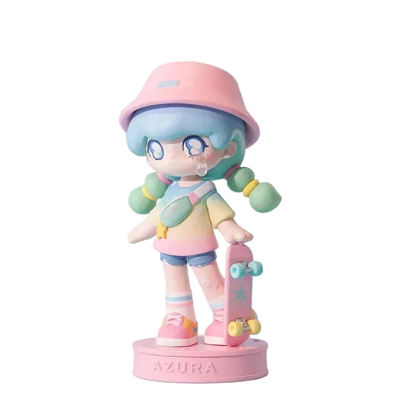 POP MART AZURA – série de garde-robe, boîte aveugle, boîte mystère, sac de devinettes, jouets poupée, figurine d'anime…