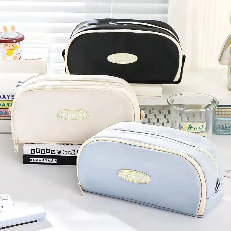 Trousse Scolaire Kawaii Grande Capacité Multi-Poches