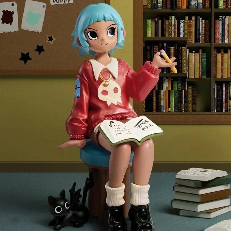 POP MART – boîte aveugle série Peach Riot Rush Hour, jouets, figurine d'action Anime Kawaii, décoration de bureau…
