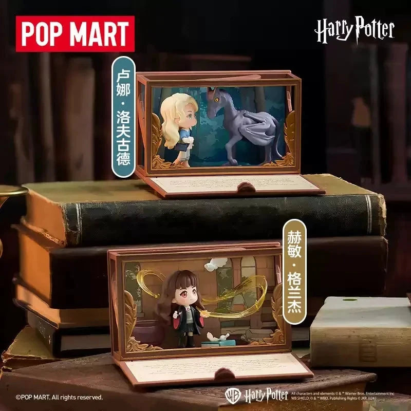 POPMART Harry Potter Hogwarts Biographical Series Blind Box Guess Bag Original Toys Cute Doll Anime Figure Ornaments Gift