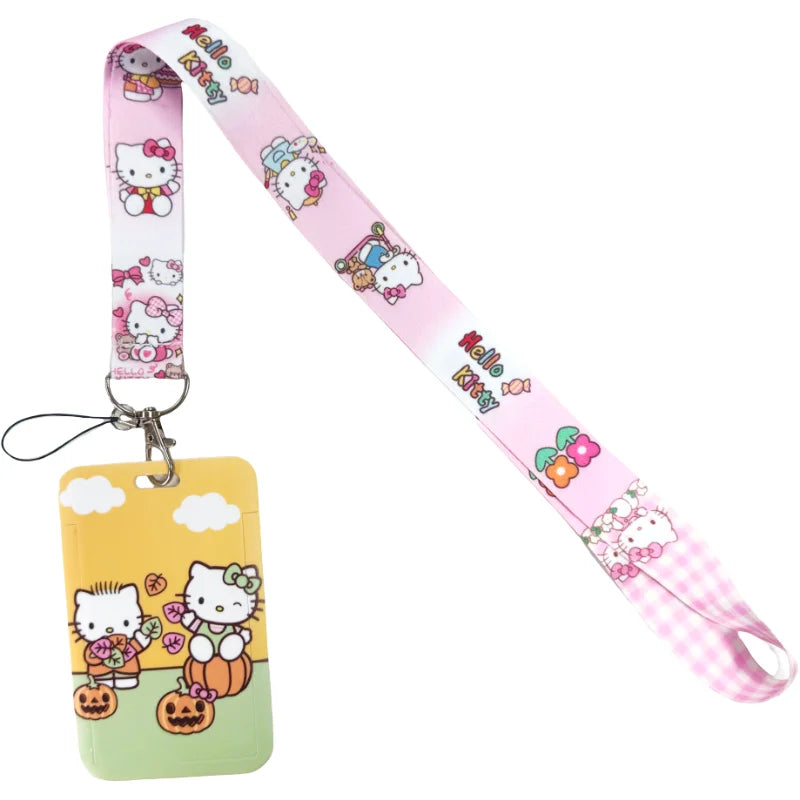 Lanyard Porte-Badge Anime – Dragonne Tour de Cou Multi-Usage