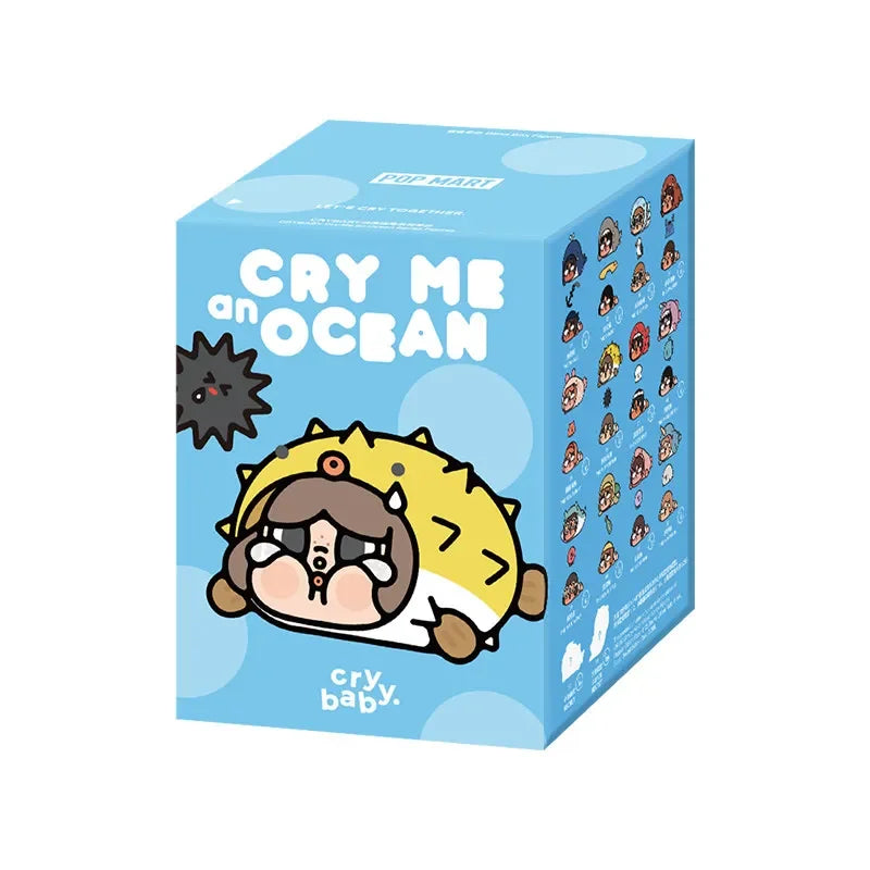 POP MART CRYBABY CRY ME AN OCEAN Series Blind Box Toys Mystery Box Guess Bag Cute Doll Anime Action Figure Birthday Gift