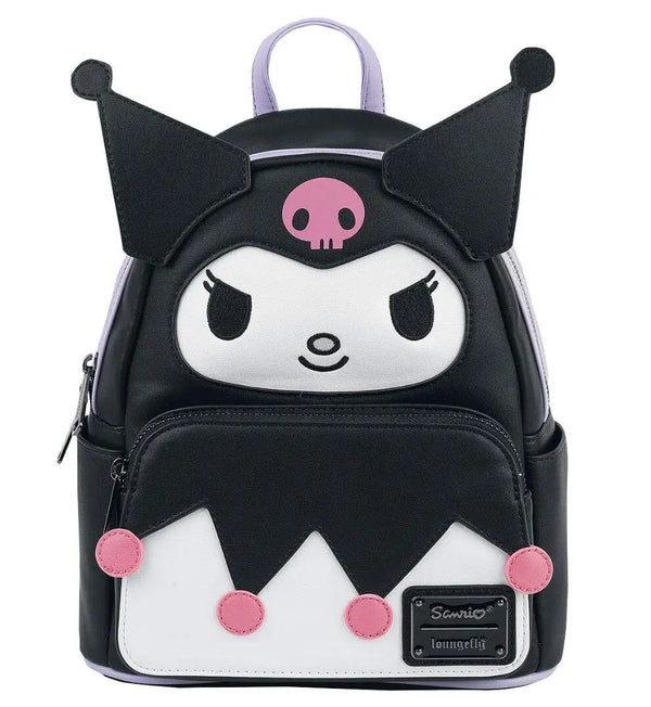 Sac à Dos Kuromi Double Bandoulière – Cartable Kawaii