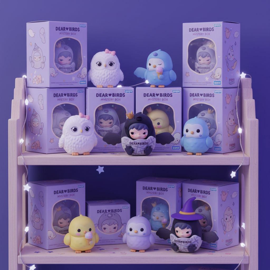 Figurine Dear Birds – Boîte Mystère Parfum Voiture