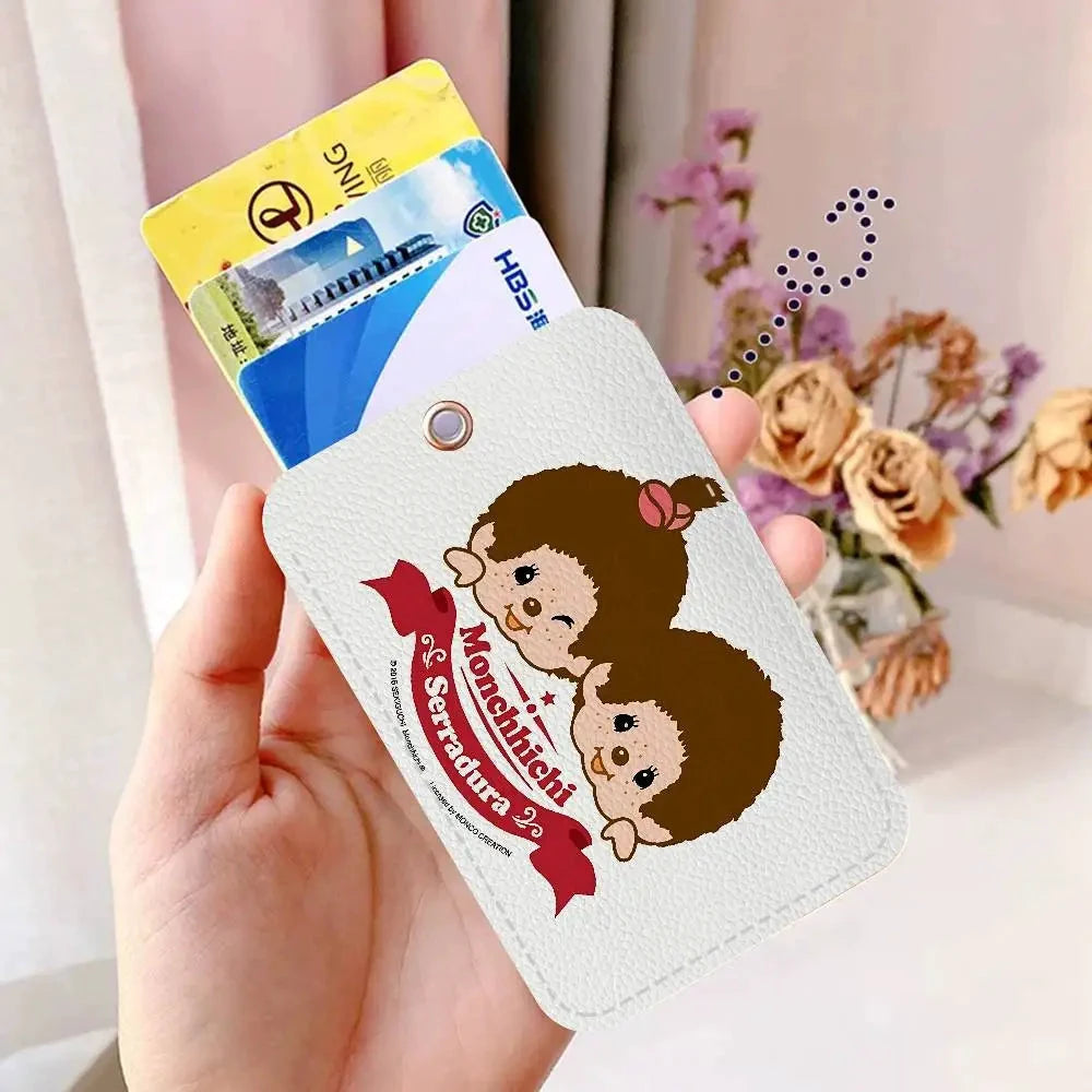 Monchhichi Porte-cartes avec Porte-clés