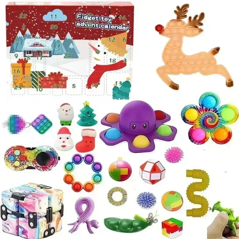 Calendrier de l’Avent Princesse & Bijoux – Coffret Cadeau de Noël Enfant
