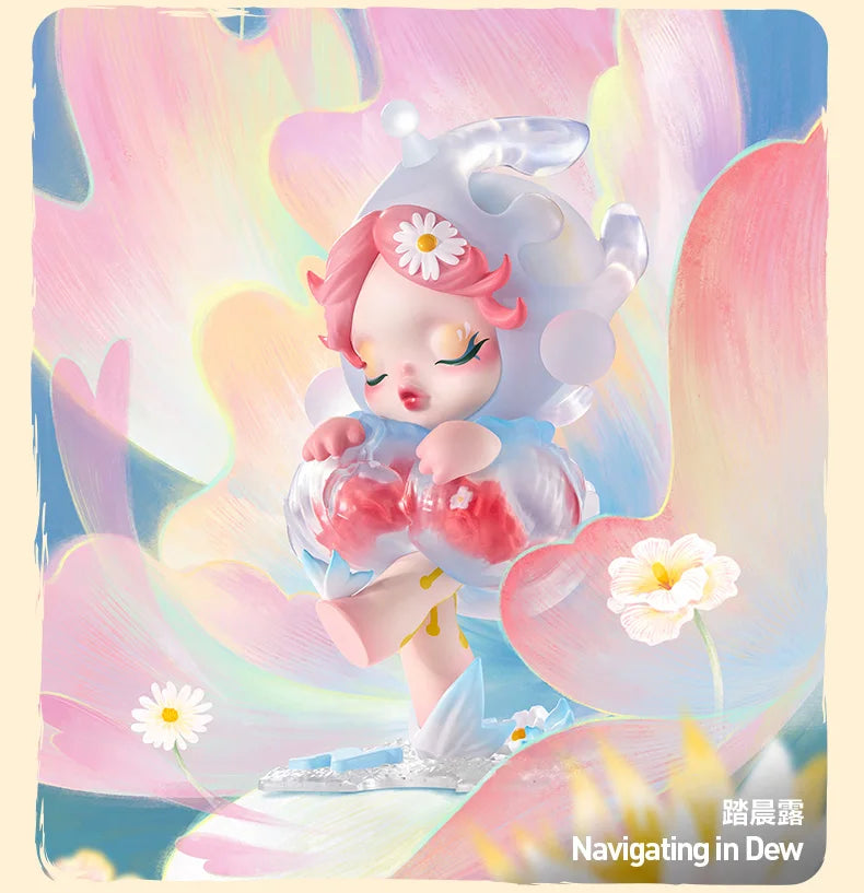 POP MART main dans la main série boîte aveugle jouets Kawaii Anime figurine Surprise boîte mystère poupées filles cadeau