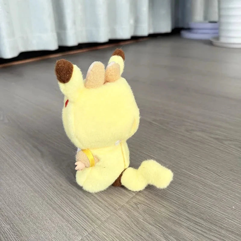 Labubu Ensemble Costume Quatre Styles Pikachu Échelle 1 sur 12