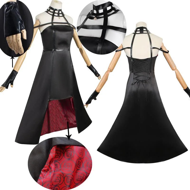 Costume Cosplay Yor Forger – Spy x Family – Robe Noire