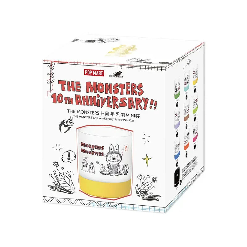 Pop Mart – Labubu The Monsters 10ème Anniversaire – Mini Cup Blind Box
