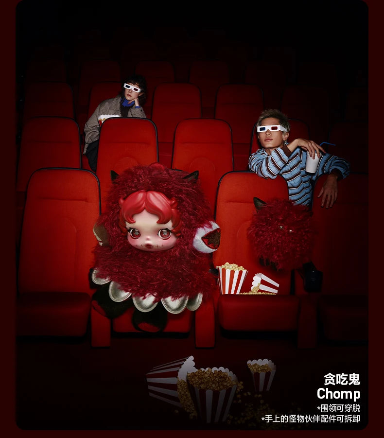 POPMART SKULLPANDA YOU FOUND ME series blind box guess bag desk decoration cute model gift girl blind bag toys anime figure