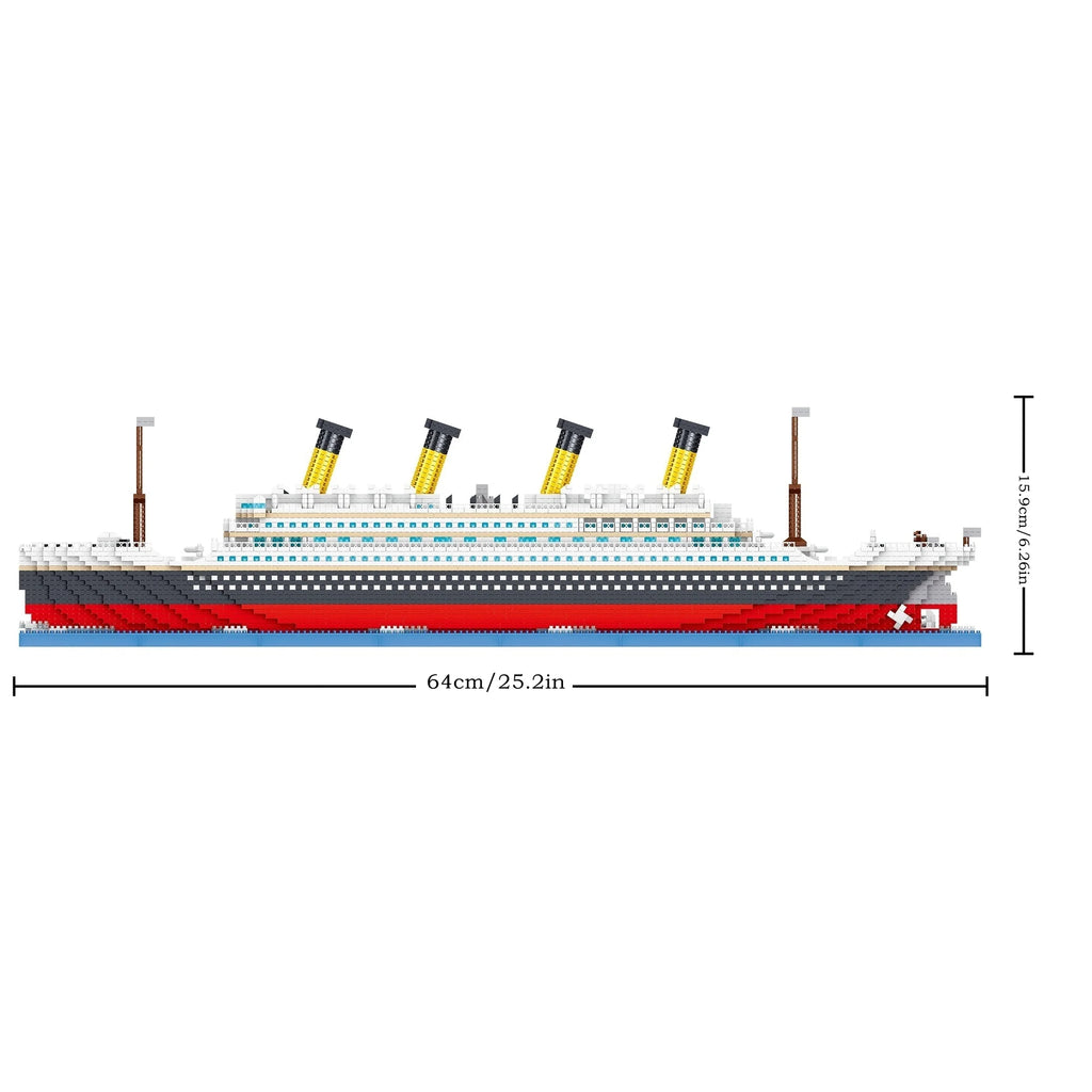 Titanic Croisière Édition Prestige Briques Miniatures Pour Enfants Somptueuse Construction 4 404 Pièces by Mon Labubu