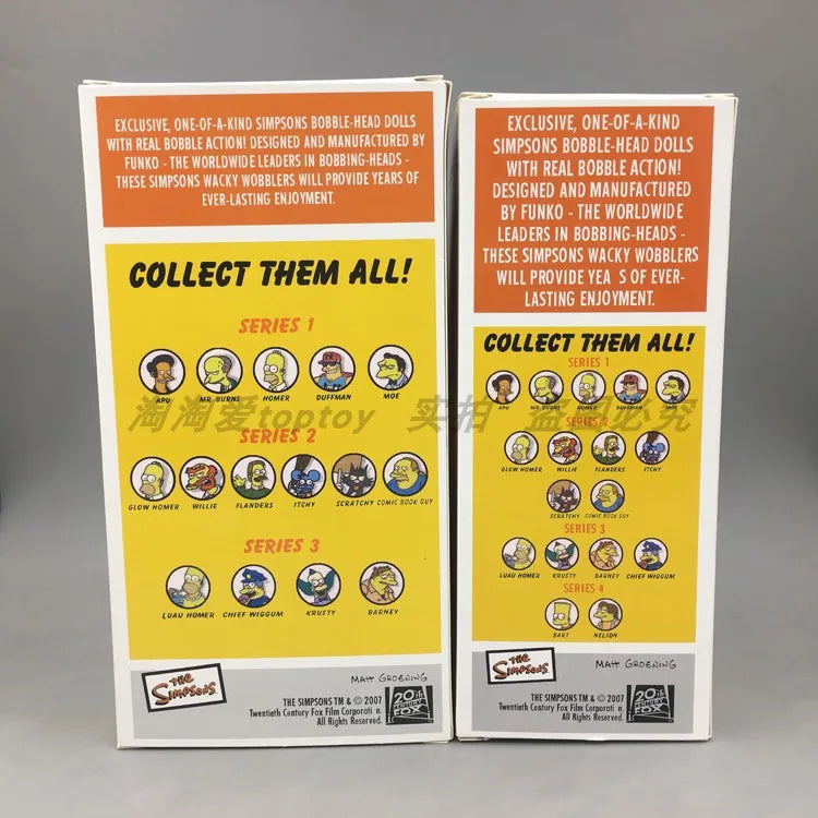 Les Simpsonas Marge zones er Musée Butter Willite Baret Sidesh240Ornaments, Accessoires de jeu de simulation, Jouet de collection pour enfants