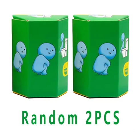 Mon Bubu Kawaii Figurine PVC Série Chambre Yoga Phosphorescente 7 cm Blind Box Échelle 1/12
