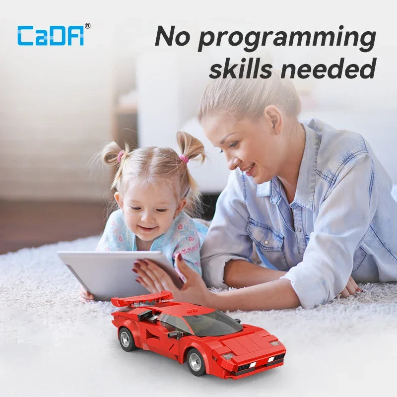 Cada 1:20 RC Voiture De Course En Blocs De Construction Ville Technologique Édition Limitée by Mon Labubu