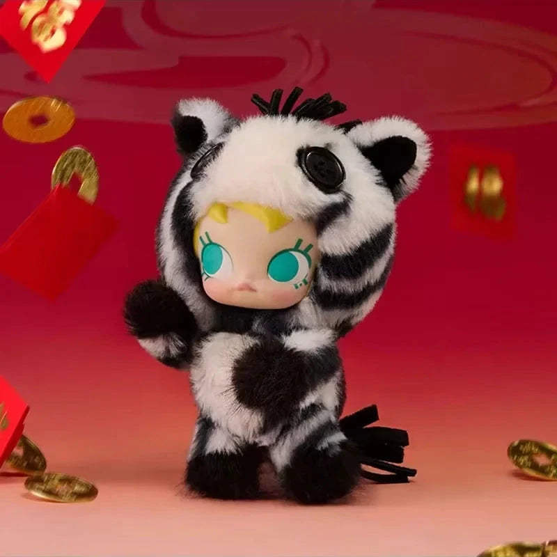 POP MART Have A Good Run Series - Porte clé Peluche Blind Box