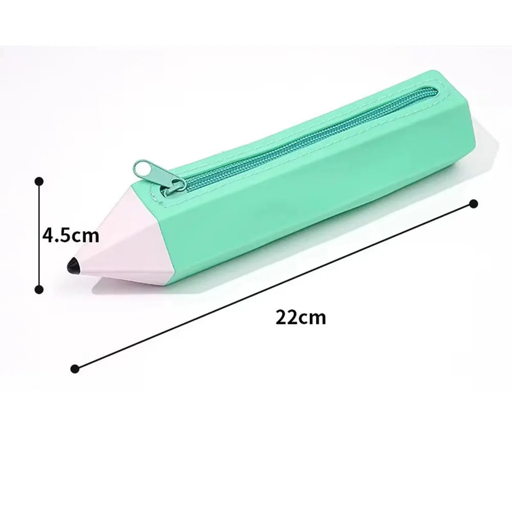 Trousse Silicone Crayon Kawaii – Grande Capacité