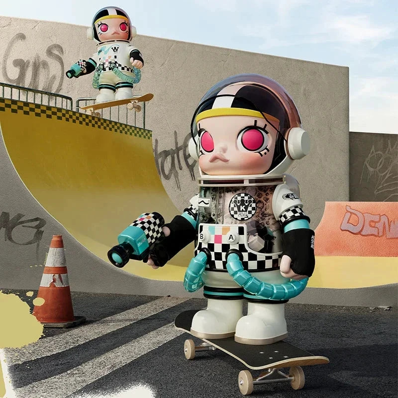 POP MART Mega Space Molly 400% Vans