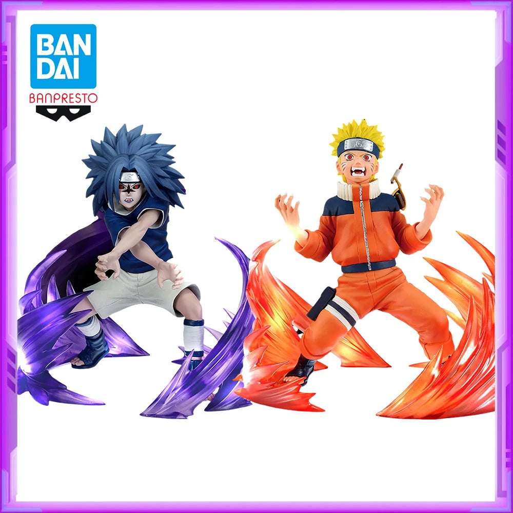 Bandai Banpresto PVC Figurines Naruto Uzumaki Et Sasuke Uchiha