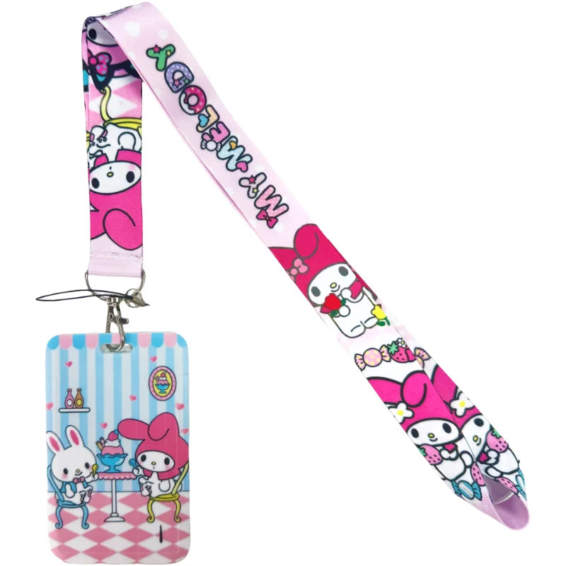 Lanyard Porte-Badge Anime – Dragonne Tour de Cou Multi-Usage