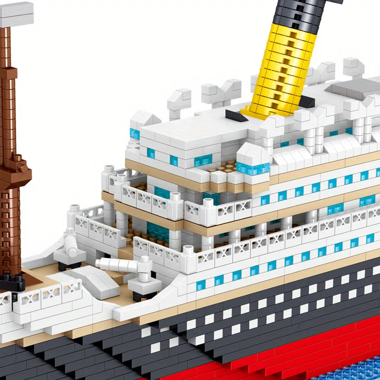 Titanic Croisière Édition Prestige Briques Miniatures Pour Enfants Somptueuse Construction 4 404 Pièces by Mon Labubu