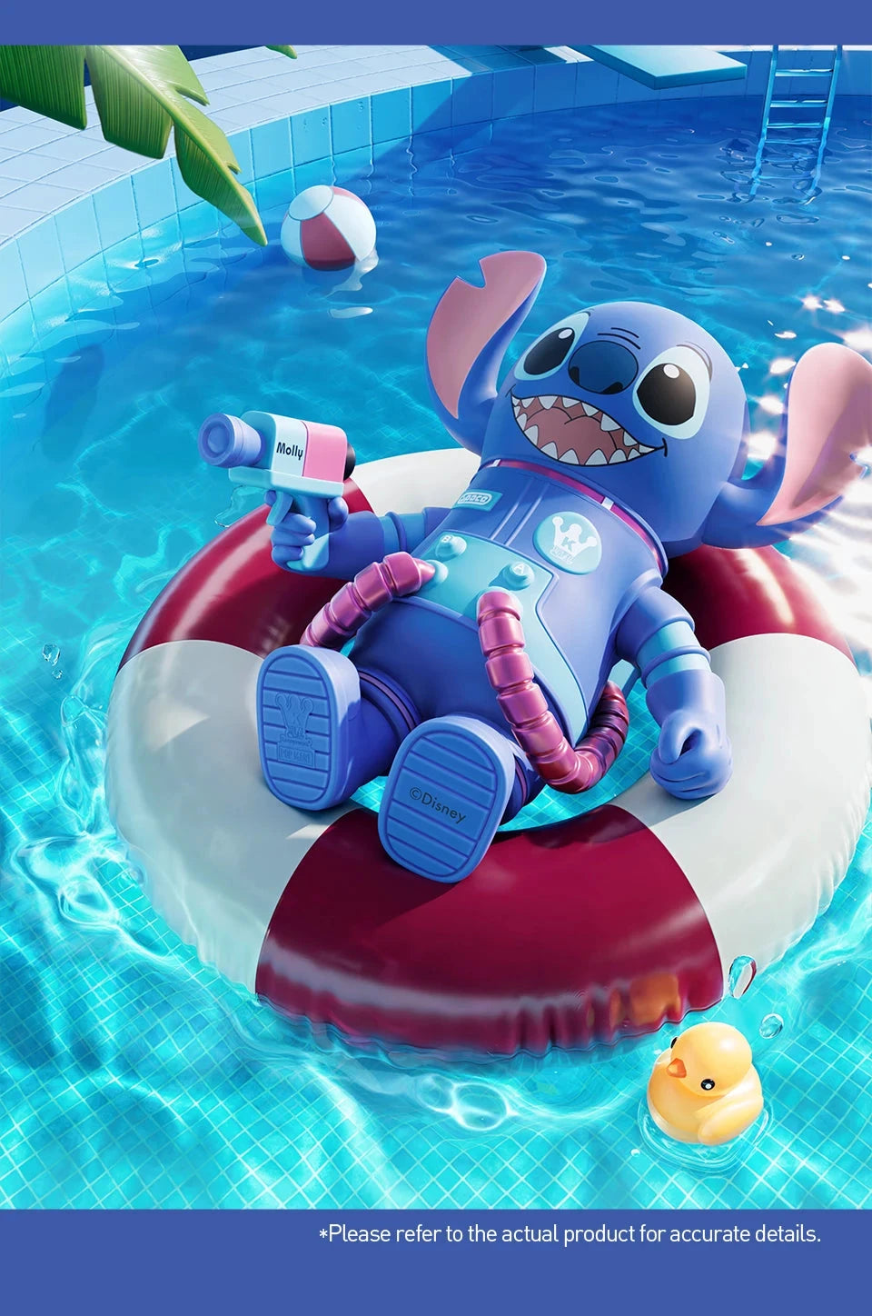 POP MART MEGA SPACE MOLLY 400% Stitch – Figurine