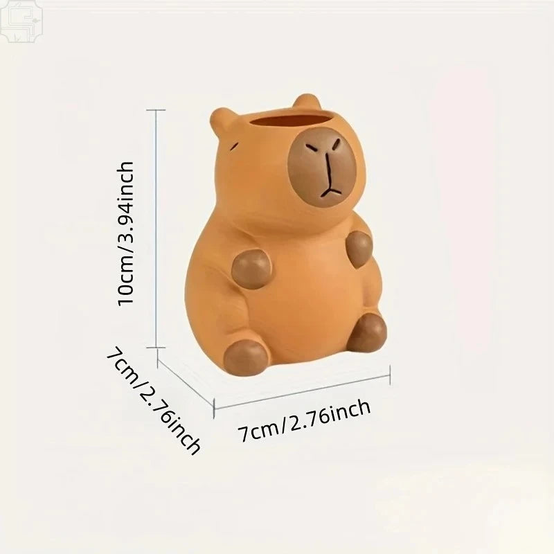 Porte-Stylos Capybara Kawaii – Rangement Bureau