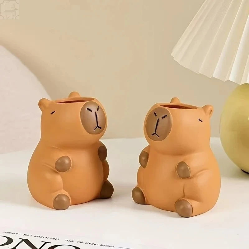 Porte-Stylos Capybara Kawaii – Rangement Bureau