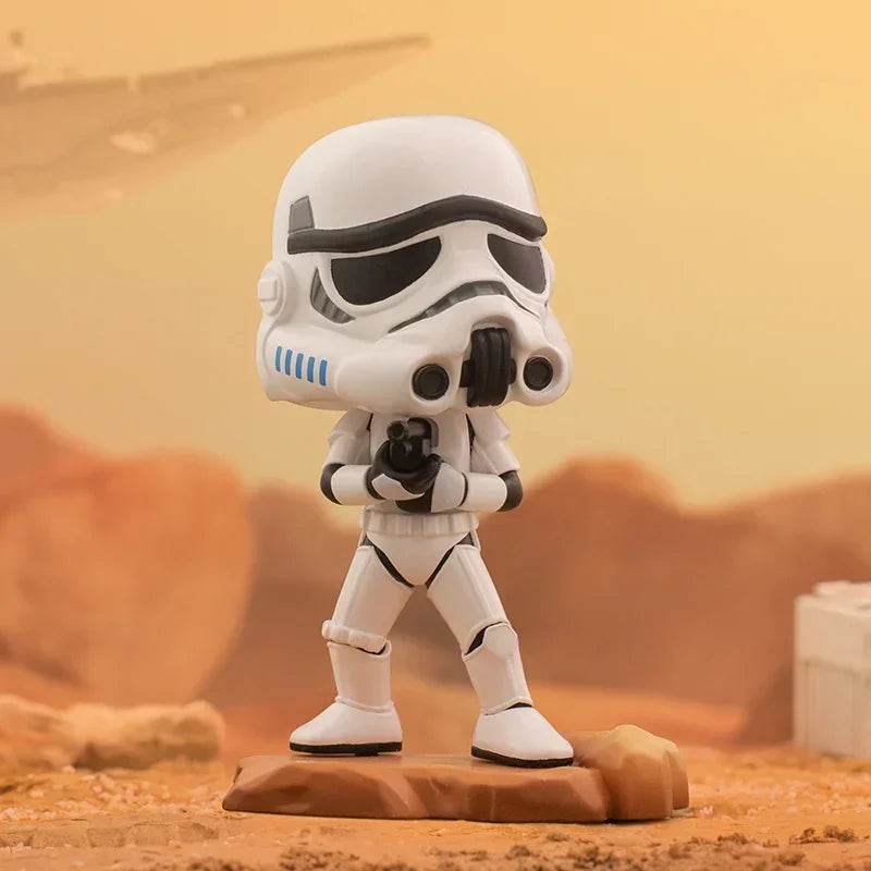 POP MART Star Wars Series Blind Box Guess Bag Mystery Box Toys Cute Doll Anime Figure Ornaments Gift