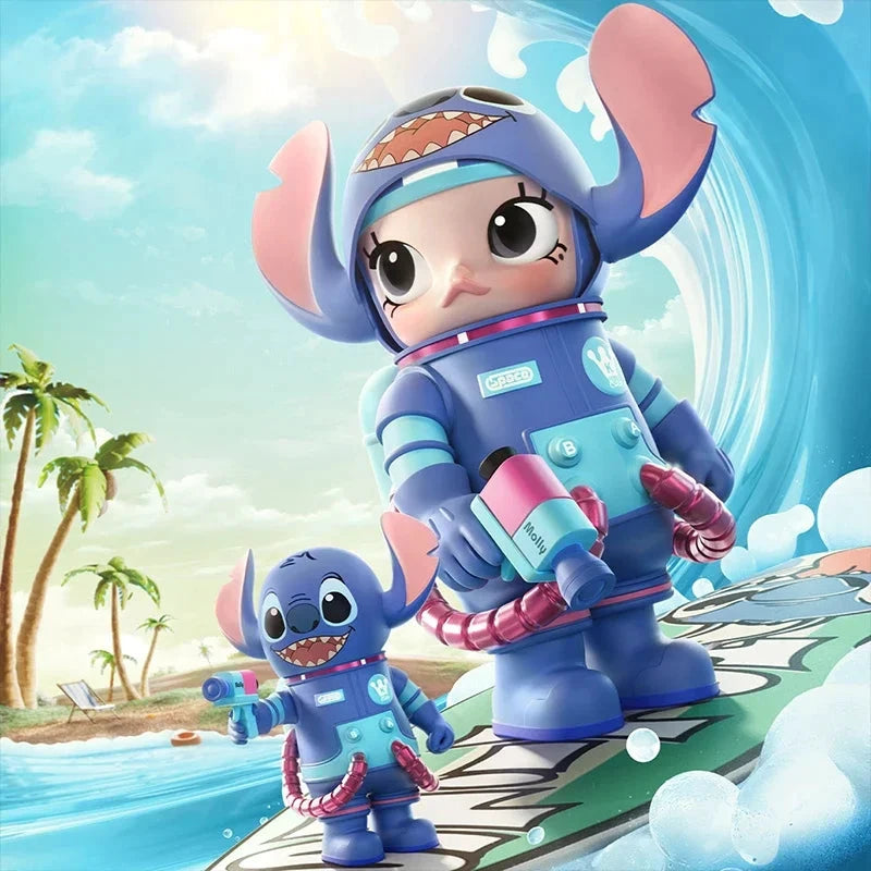 POP MART MEGA SPACE MOLLY 400% Stitch – Figurine