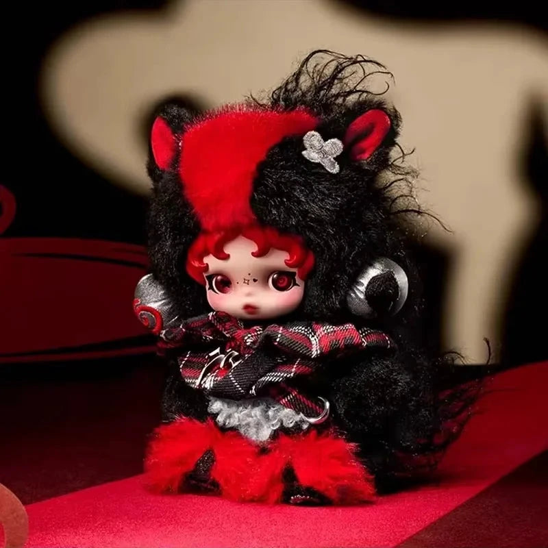 POP MART Have A Good Run Series - Porte clé Peluche Blind Box