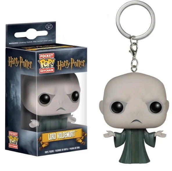 Funko POP-Porte-clés figurine d'action, poupées modèles, Dementor, Hermione, Luna, Lovegood, Dobby, Snape, Ron, Ginny, Magic School, Fawkasultraviolet