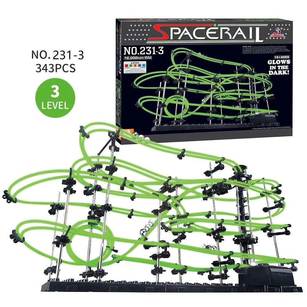 Haifeng Spacerail Marble Run Lumineux Édition Limitée Collection Labyrinthe De Course by Mon Labubu