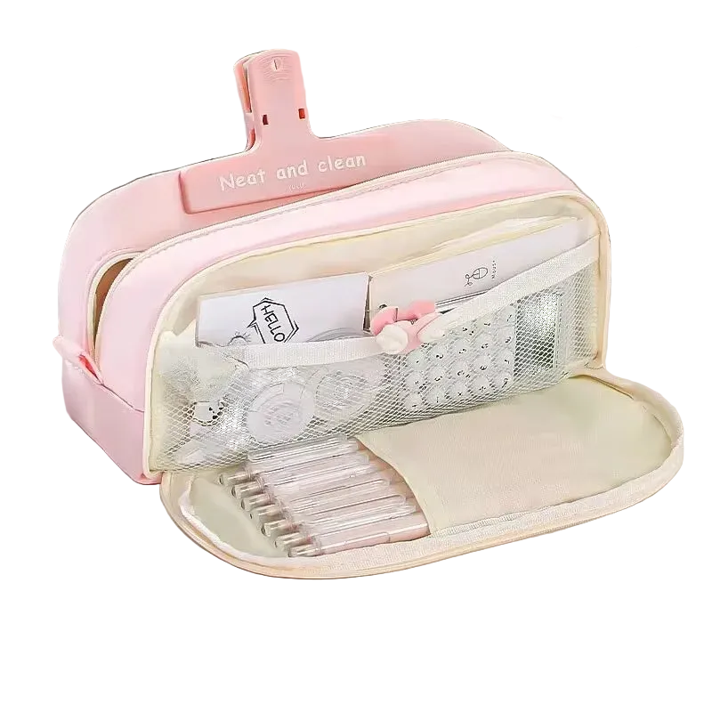 Trousse Scolaire Kawaii Grande Capacité Multi-Poches