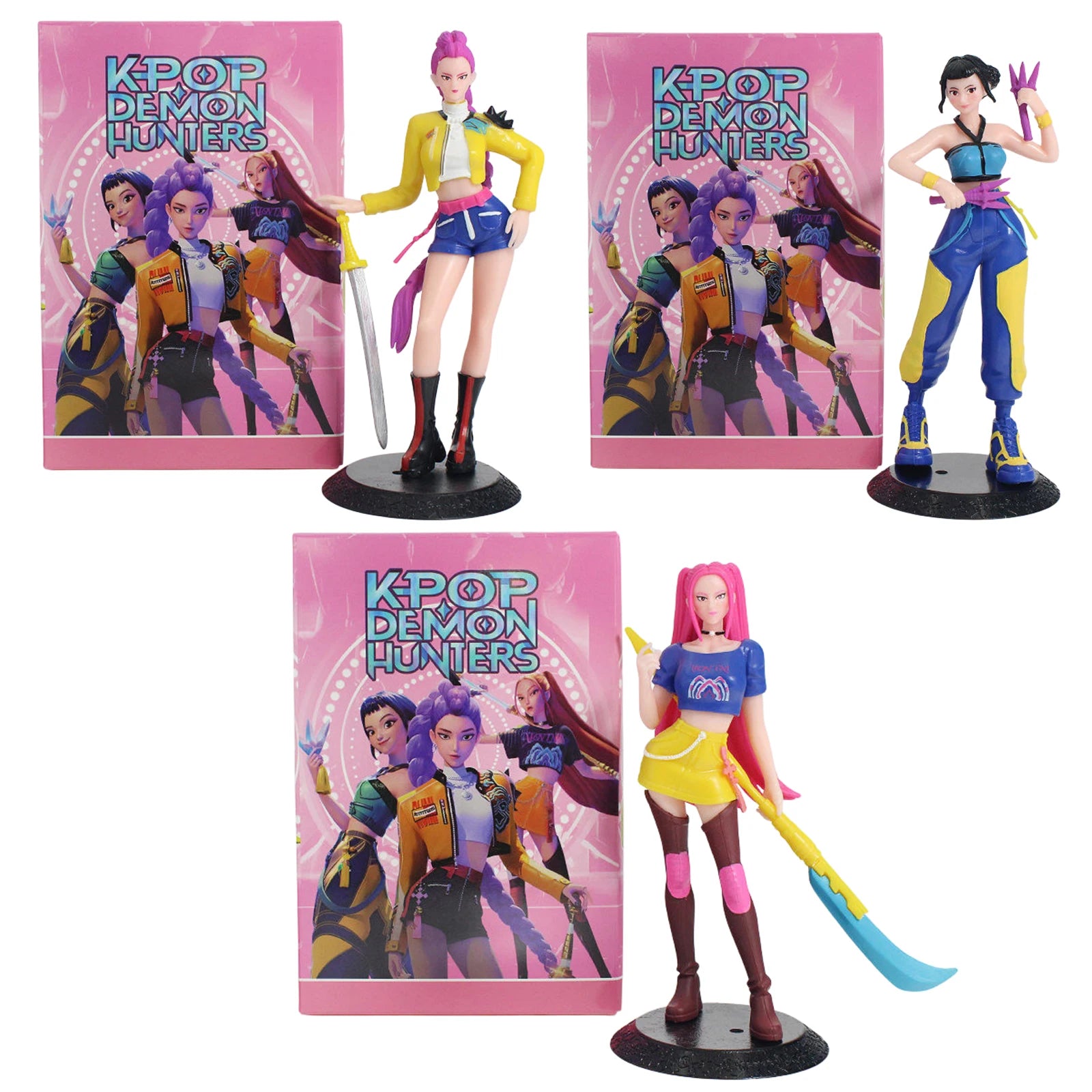 Kpop Demon Hunter Figures, Huntrix Figures, Derpys Tiger Rumi Brainrot Toy, Ornament, 2026 Trend