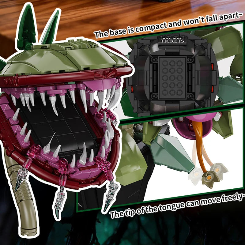 Plante Carnivore Creative MOC – Briques ABS