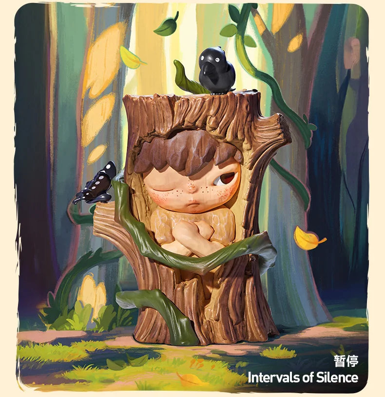 POP MART main dans la main série boîte aveugle jouets Kawaii Anime figurine Surprise boîte mystère poupées filles cadeau