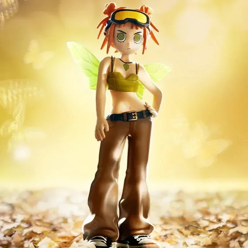 Pop Mart pêche émeute Punk fée série boîte aveugle jouets Kawaii Anime figurine Surprise véritable Original boîte…