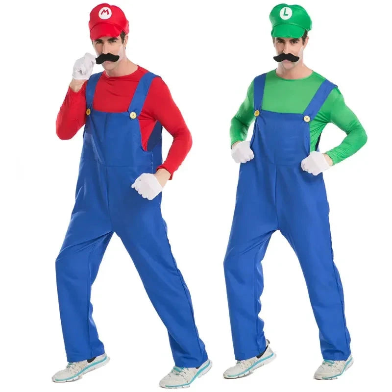 Super Mario-inspired costume – Men's adult set