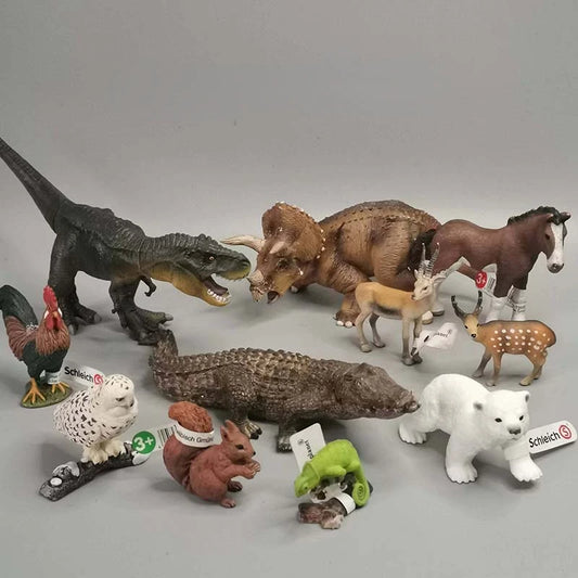 Figurines Animaux Sauvages Style Schleich – Modèles 4.5 à 20 cm