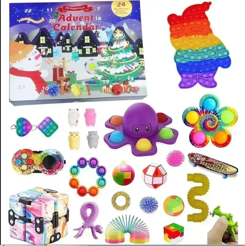 Calendrier de l’Avent Princesse & Bijoux – Coffret Cadeau de Noël Enfant