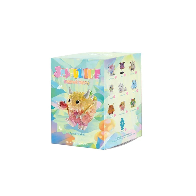 POPMART INSTINCTOY monstre moelleux vie joyeuse boîte aveugle jouets boîte mystère Mistery Caixa figurine Surpresa…