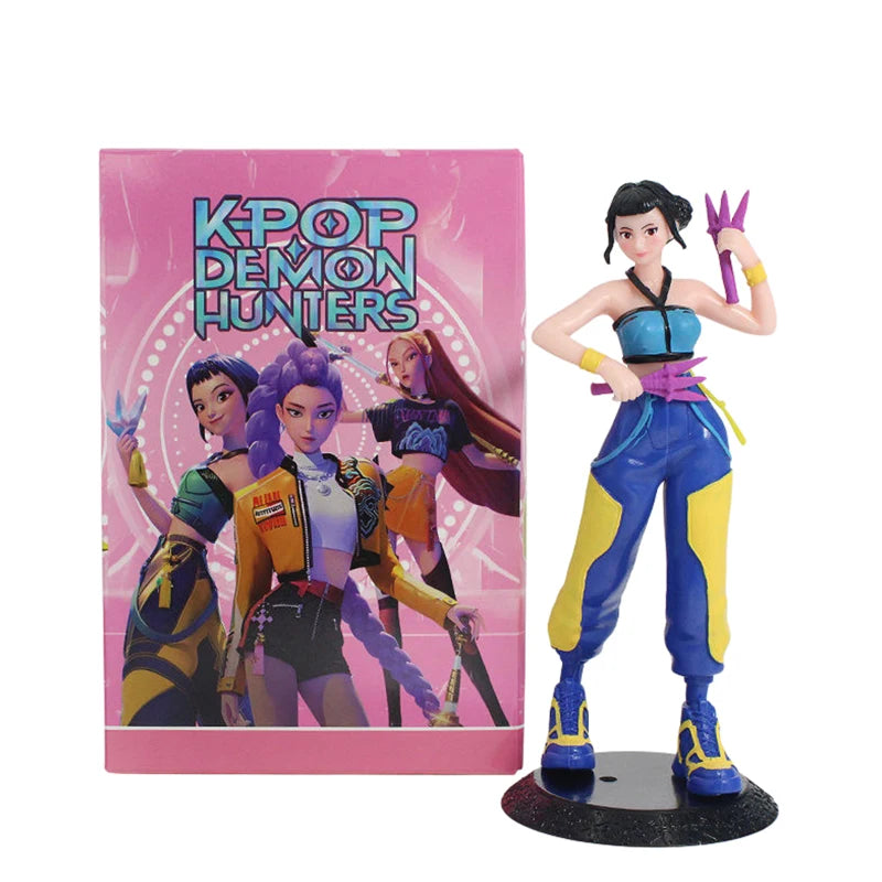 Figurines de chasseurs de démons Kpop, figurines Huntrix, jouet Derpys Tiger Rumi Brainrot, ornement, tendance 2026