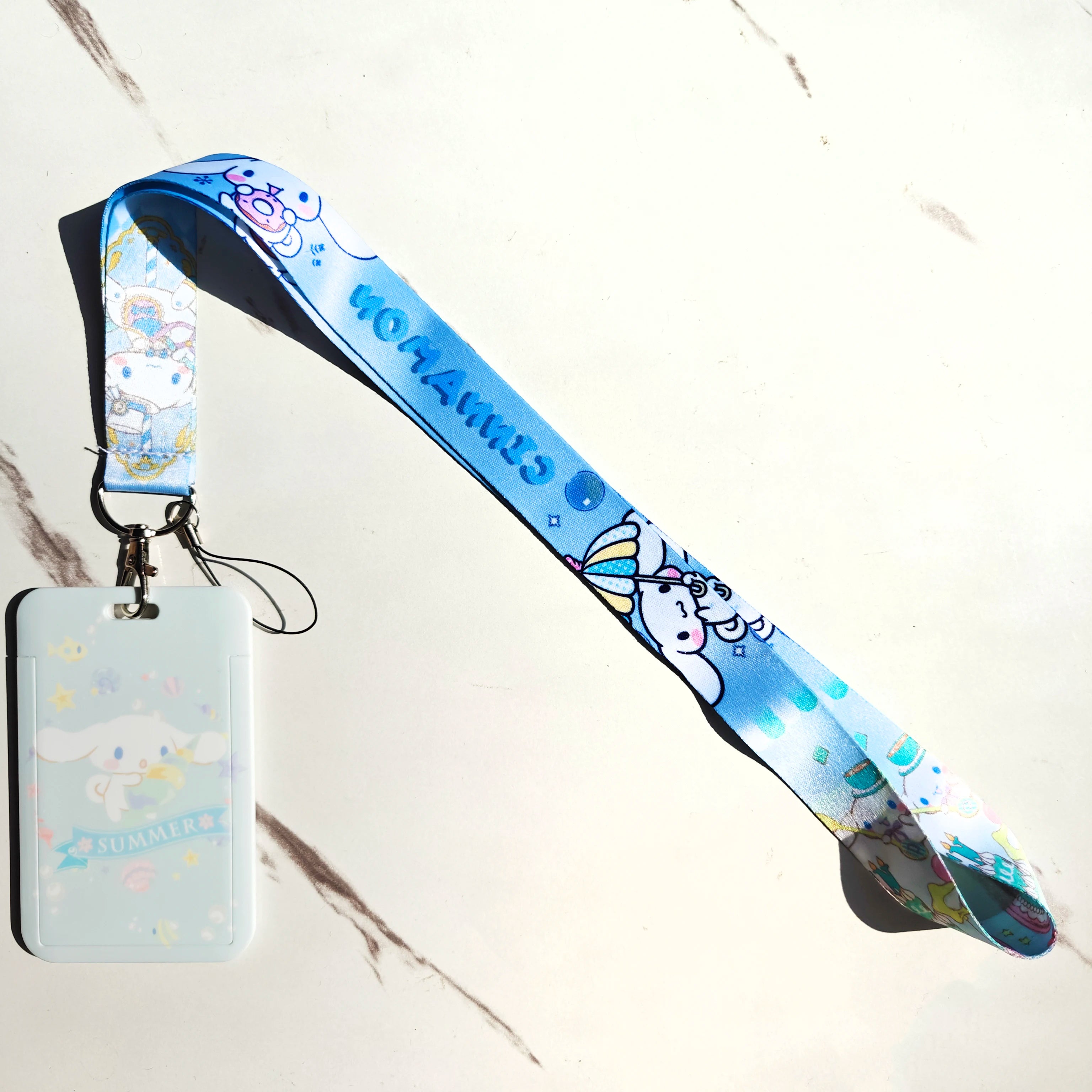 Lanyard Porte-Badge Anime – Dragonne Tour de Cou Multi-Usage