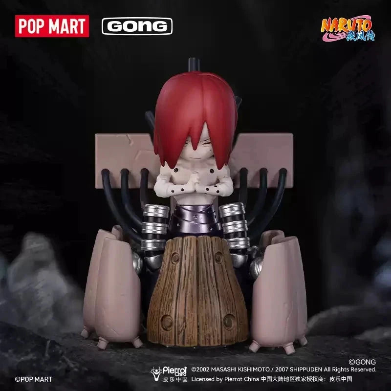 Pop Mart Figurine PVC Naruto Shippuden Akatsuki Arc Boîte Aveugle