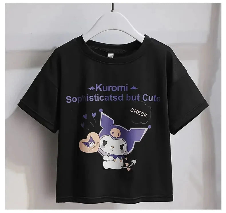 Kuromi – T-shirt and skirt set